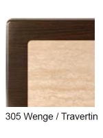 Blat de Masa Werzalit Wenge/Travertin 90 cm