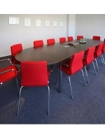 Extensie de birou ½ de cerc, cu picior rotund 160cm