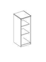 Dulap Deschis 40*115,5 cm HDF