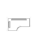 Dispozitiv de atasare a cablurilor pe orizontala pentru birou în forma de L-1