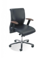 Scaun de Birou Tip Directorial Leonardo II R wood lb chrome