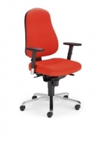 Scaun de Birou Ergonomic tip Office Bizzi R15K steel 36 chrome active in