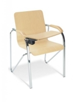 Scaun de Birou Tip Vizitator Samba wood TE chrome