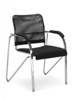 Scaun de Birou Tip Vizitator Samba Net chrome