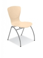 Scaun de Birou Tip Vizitator Bingo wood chrome