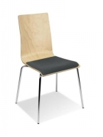 Scaun de Birou Tip Vizitator Cafe VII seat plus chrome