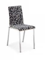Scaun Bistro Latte B Plus SQ chrome