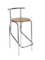 Scaun Bar Jola chrome wood