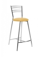 Scaun Bar Rosso 78 chrome