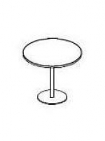 Masa de Conferinta Rotunda,cu Picior Rotund H72